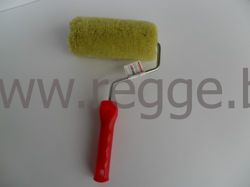 Acryl-Farbwalze 18cm, langflorig,mit Unterlage,grun  80078
