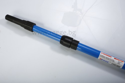 Teleskobstab,Stahl,zweiteilig,mit Universal Konus,1.20-2.00m 80002