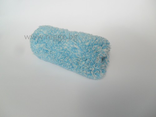 Acryl-Farbwalze 18cm,langflorig,mit Unterlage,blau  Art.№ 80091